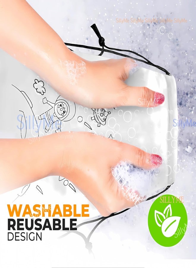 سيلي مي ٢٤ قطعة من حقائب هدايا قابلة للتلوين يمكنك صنعها بنفسك لحفلات أعياد ميلاد الأطفال - حقائب هدايا صغيرة قابلة لإعادة الاستخدام - حقيبة يد للأطفال - هدايا عيد ميلاد للأطفال من عمر ٨ إلى ٥ سنوات - حقائب هدايا على شكل حقيبة ظهر - Image 3